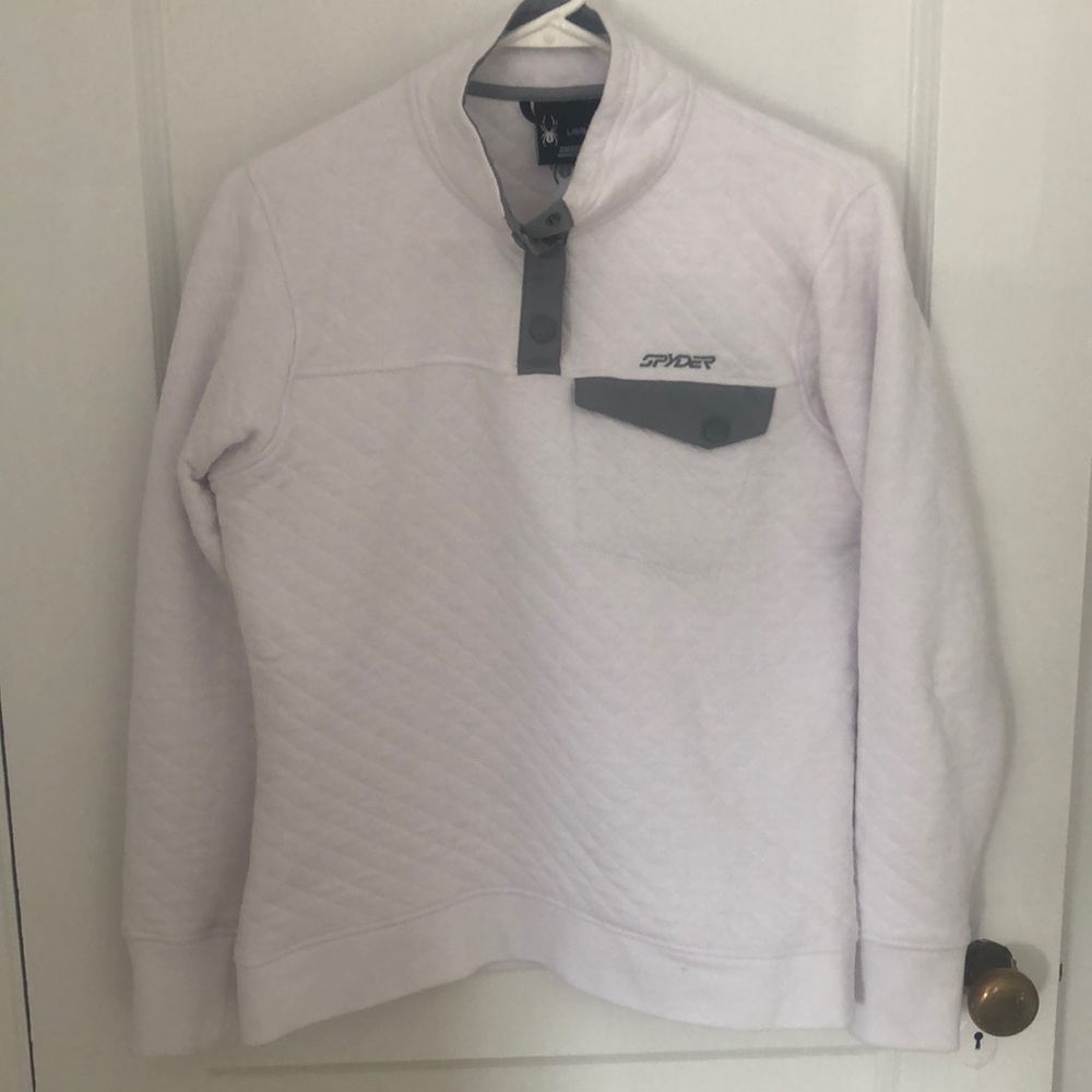 White light ski jacket